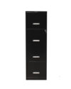 A2 Archivero Filer Metélico 4 Gavetas Carta Color Negro ARCMJ-4GC-NE Frente-600×600