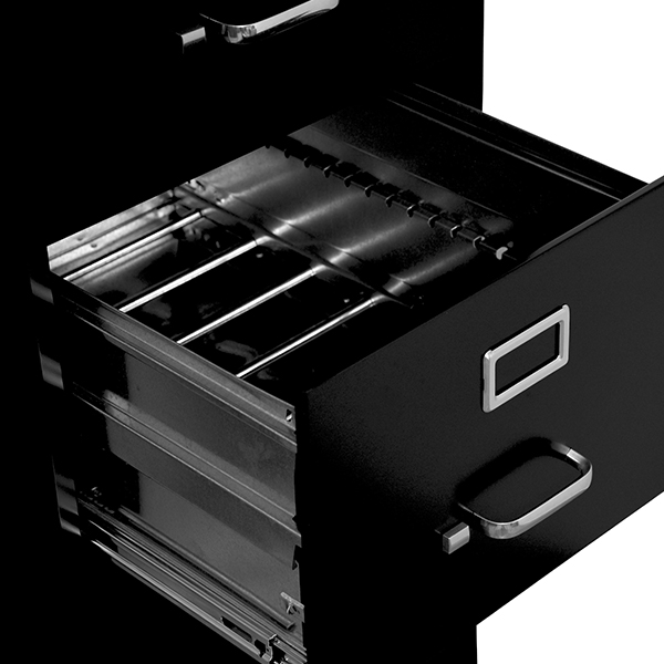 B6 Archivero Filer Metélico Color Negro Detalle -600×600